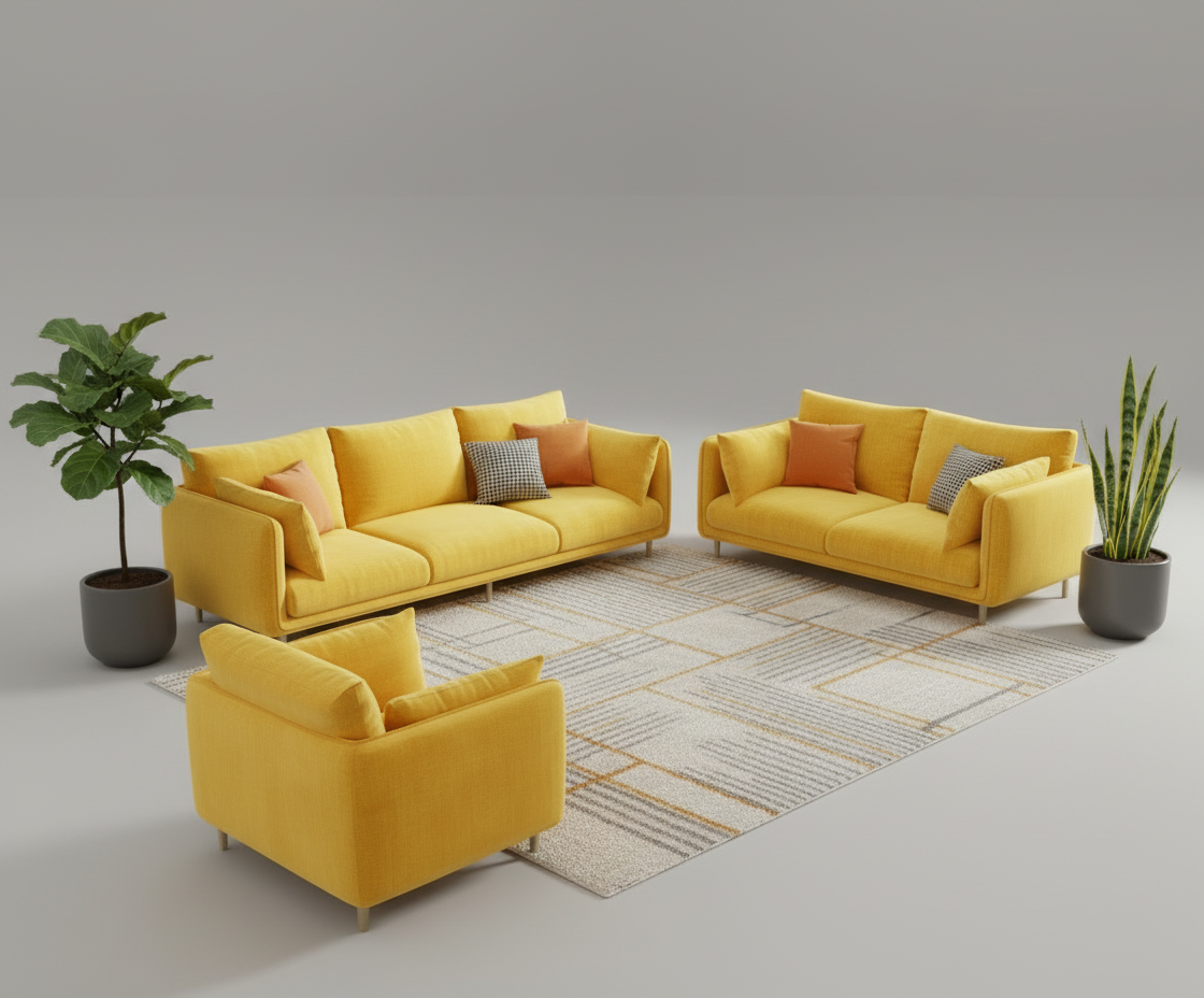 Willow 6 Seater Sofa Set