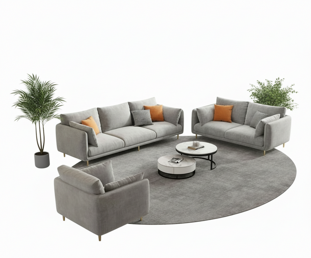 Willow 6 Seater Sofa Set