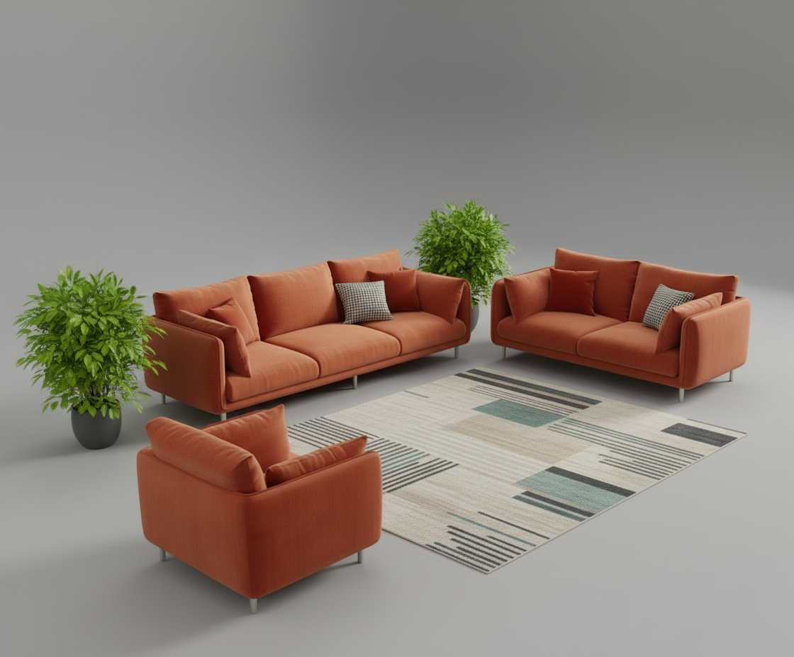 Willow 6 Seater Sofa Set