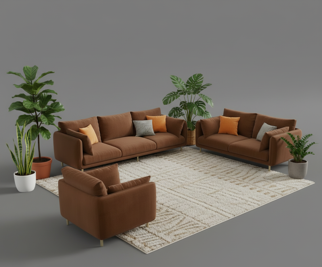 Willow 6 Seater Sofa Set