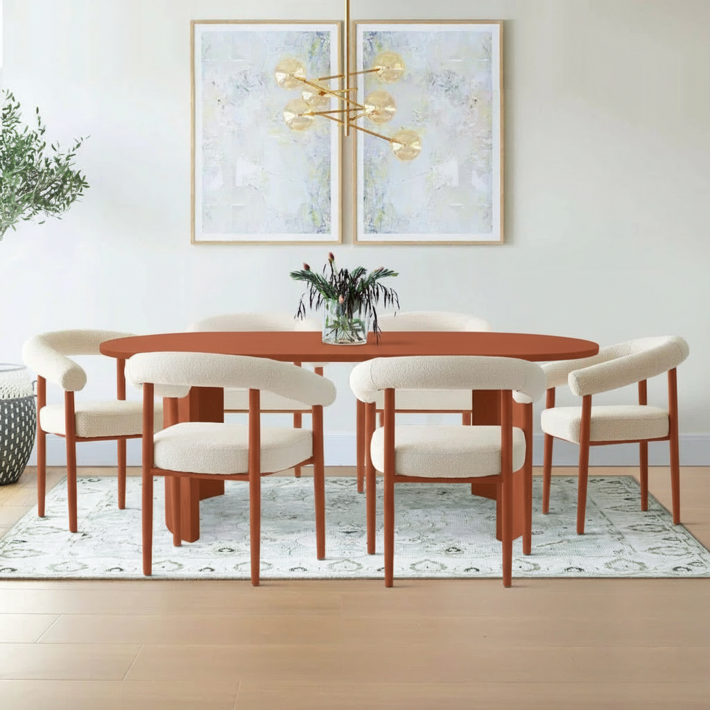 Solaze Dining Set 6 Seater