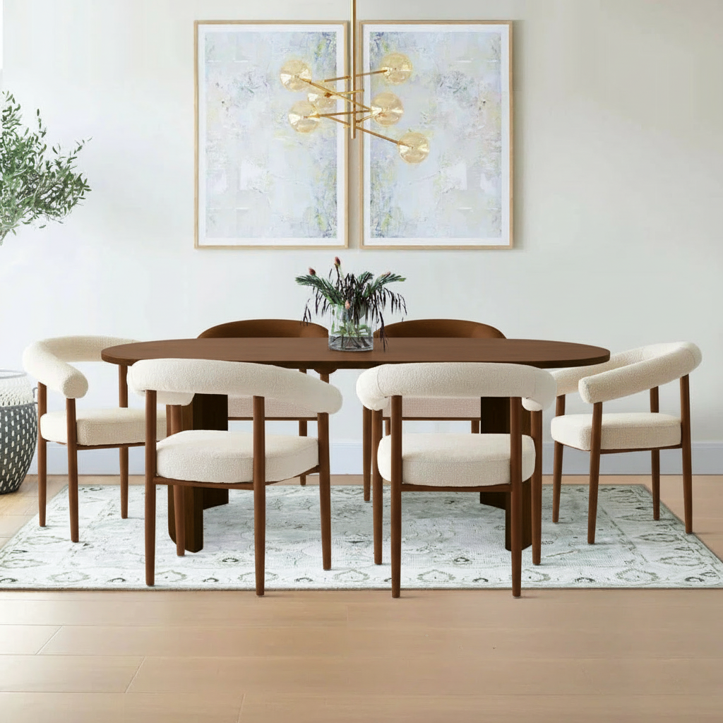 Solaze Dining Set 6 Seater