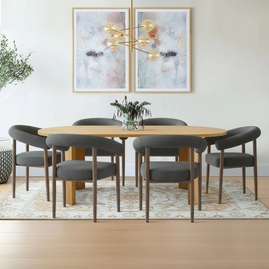 Solaze Dining Set 6 Seater
