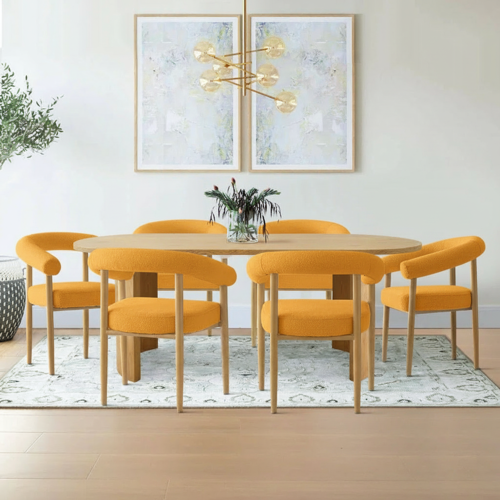 Solaze Dining Set 6 Seater