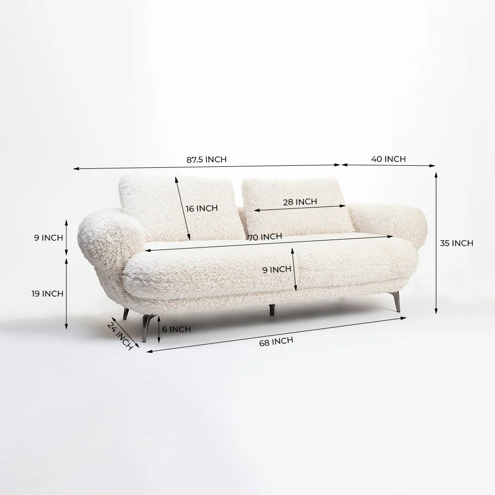 Harold 3 Seater Sofa