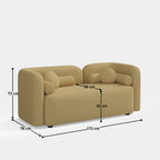 Susan Boucle 2 Seater Sofa