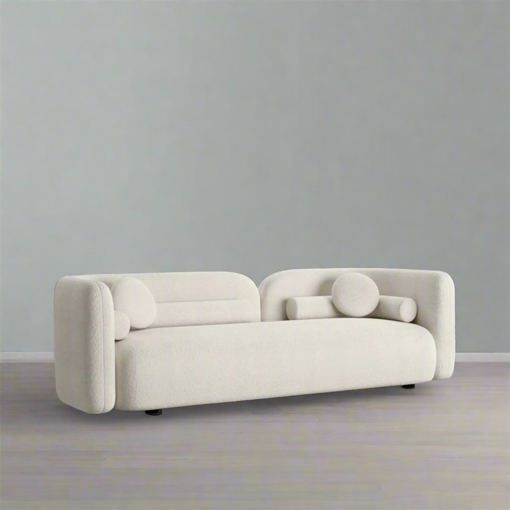 Susan Boucle 3 Seater Sofa