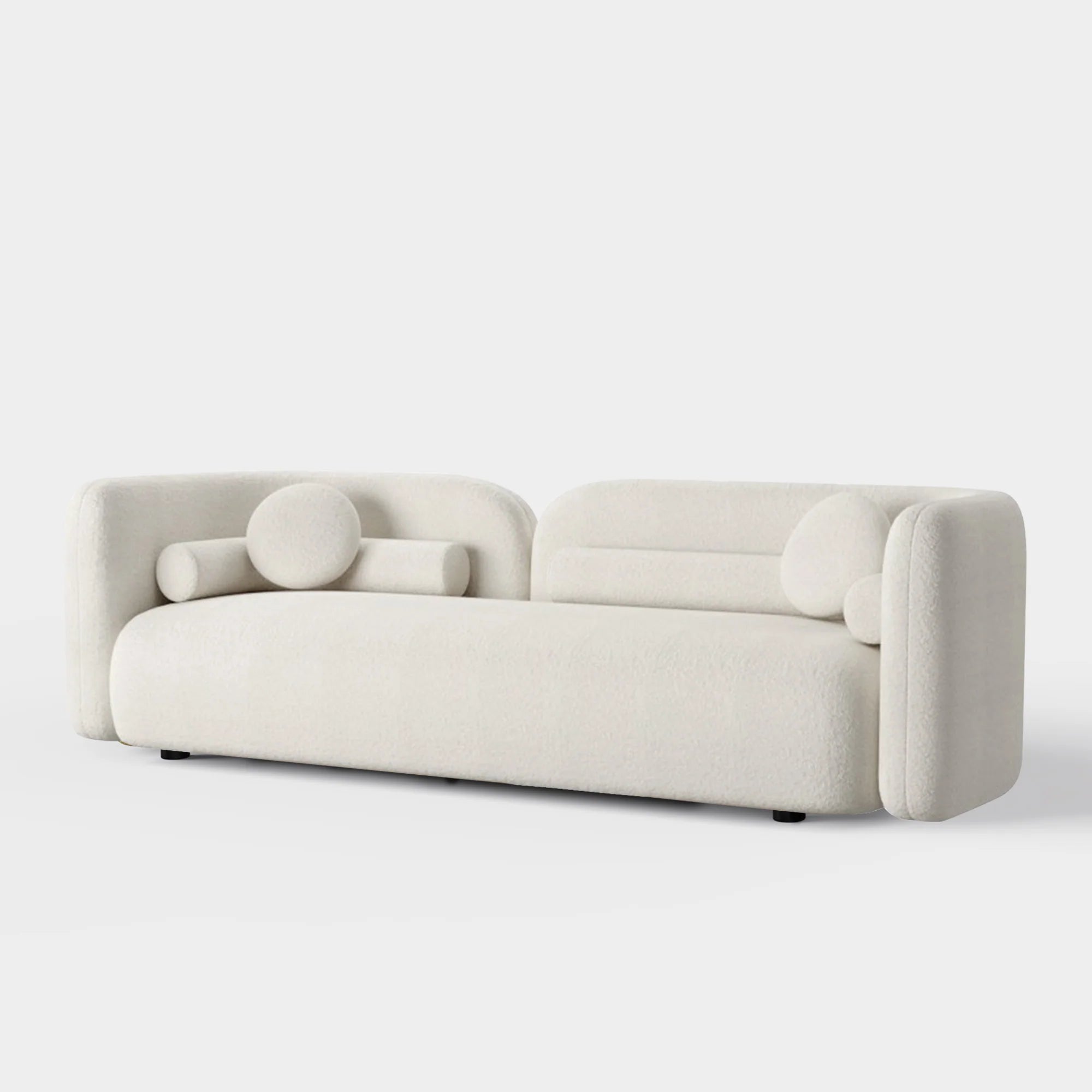 Susan Boucle 3 Seater Sofa