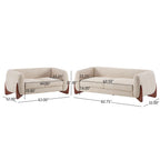 Daniel Boucle 5 Seater Sofa