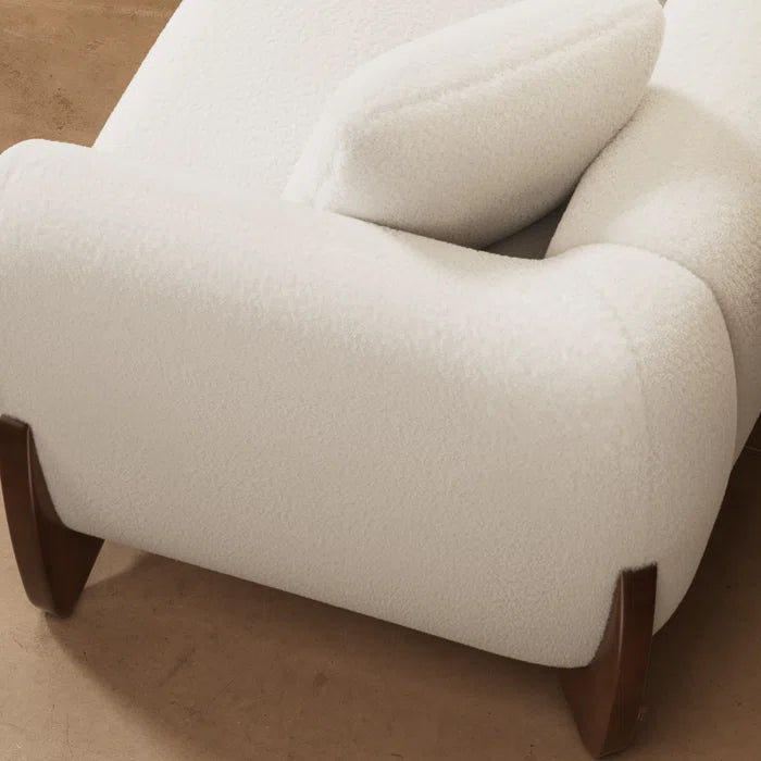 Modern Boucle 5 Seater Sofa Set