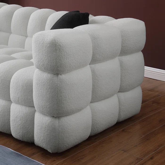 Mark Boucle 5 Seater Sofa Set