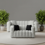 Mark Boucle 5 Seater Sofa Set