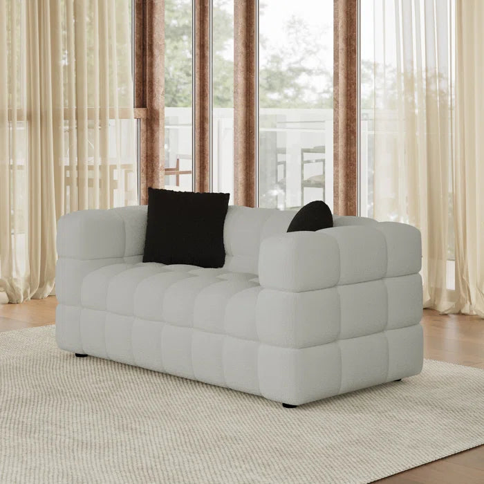 Mark Boucle 5 Seater Sofa Set