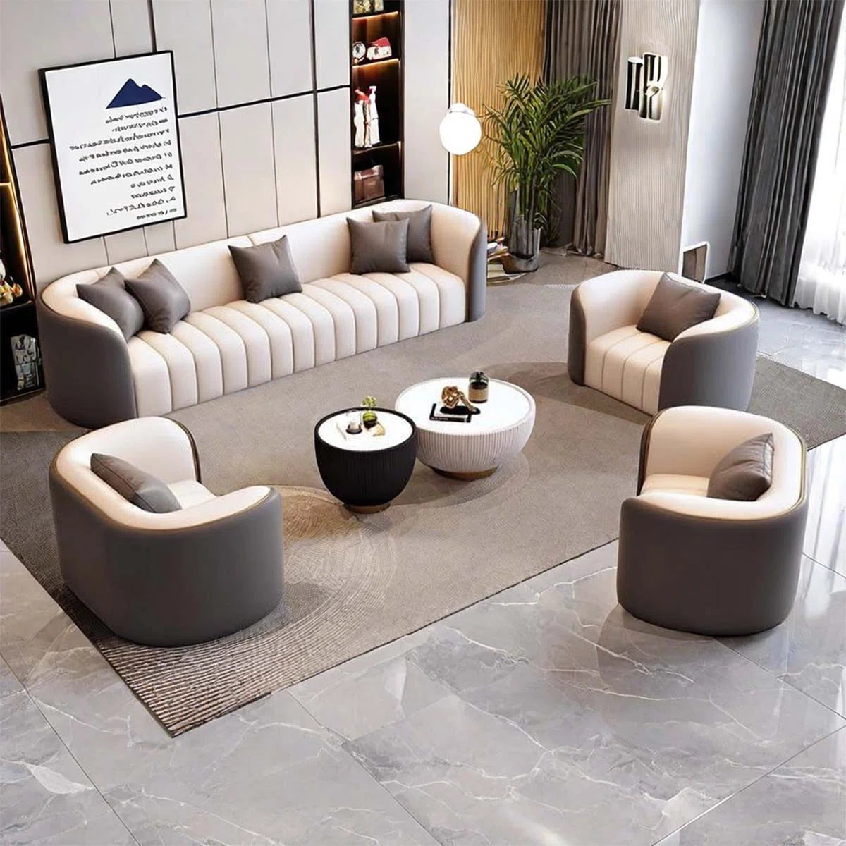 Branach 6 Seater Sofa Set