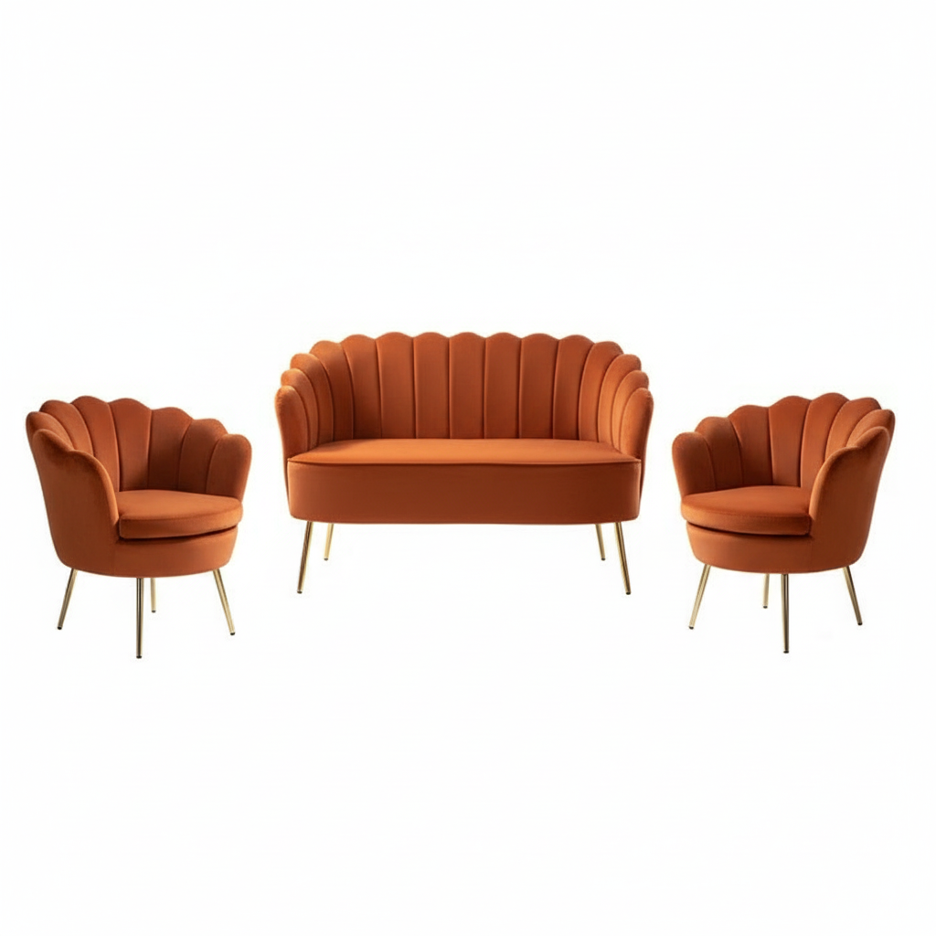 Hendrix 4 Seater Sofa Set