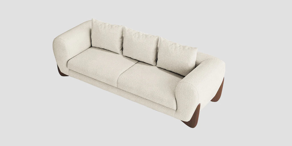 Daniel Boucle 3 Seater Sofa