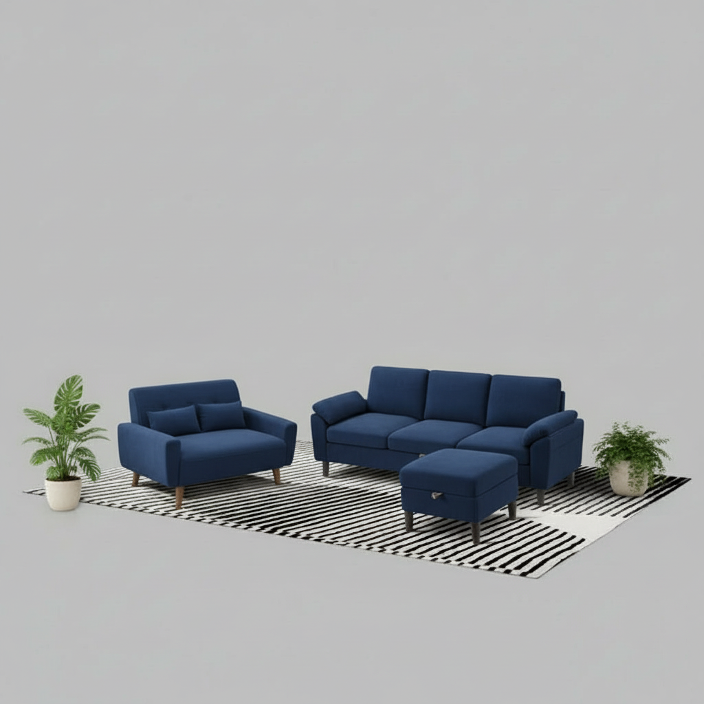 Lamaya 3+2+1 Seater Sofa Set