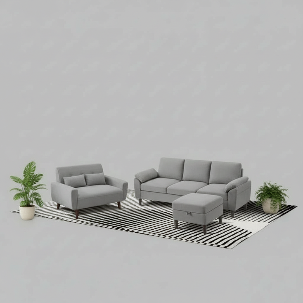 Lamaya 3+2+1 Seater Sofa Set