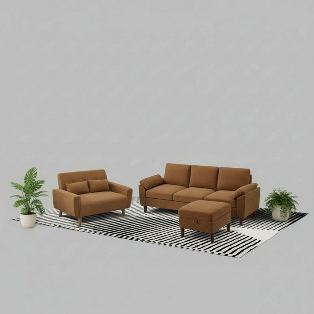 Lamaya 3+2+1 Seater Sofa Set
