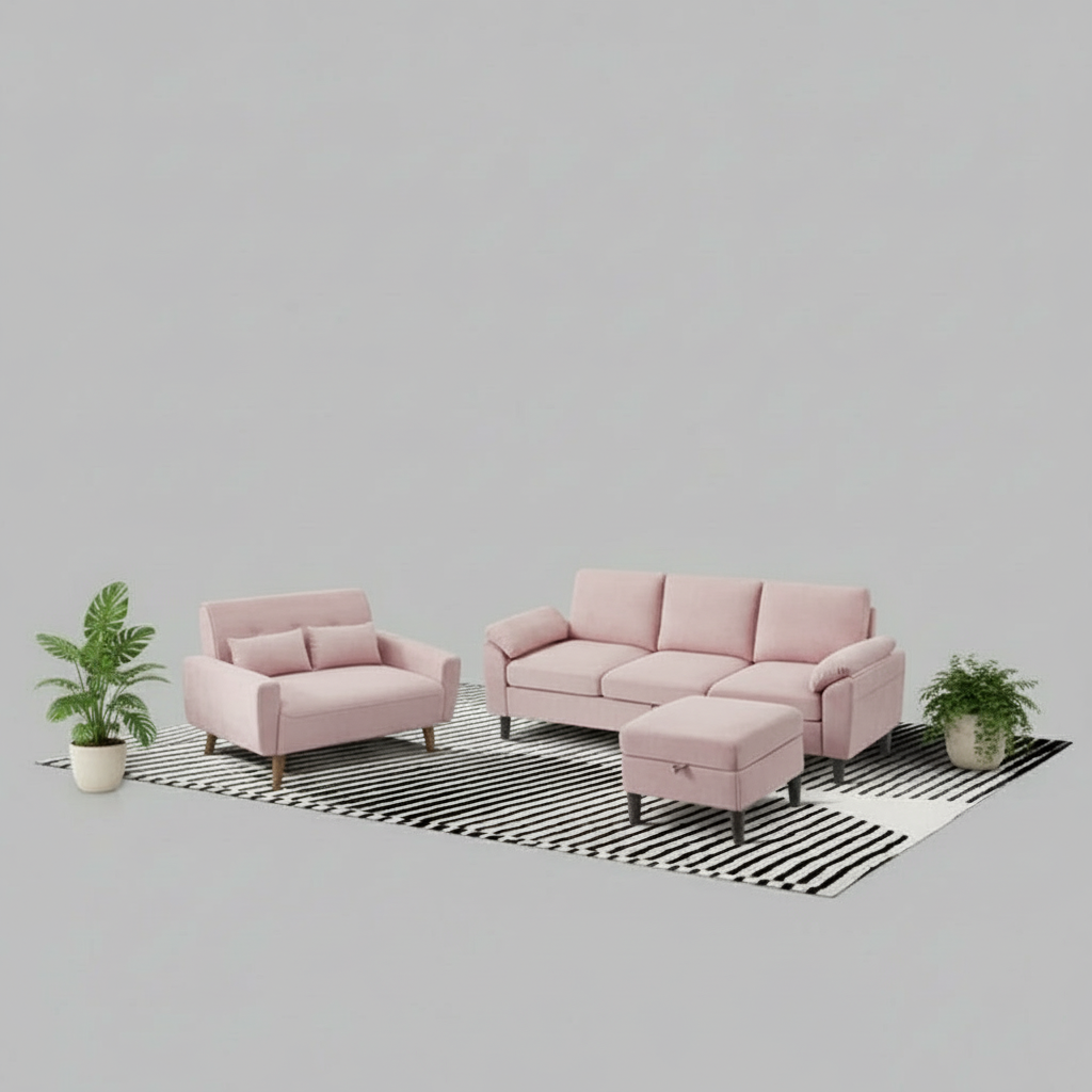 Lamaya 3+2+1 Seater Sofa Set