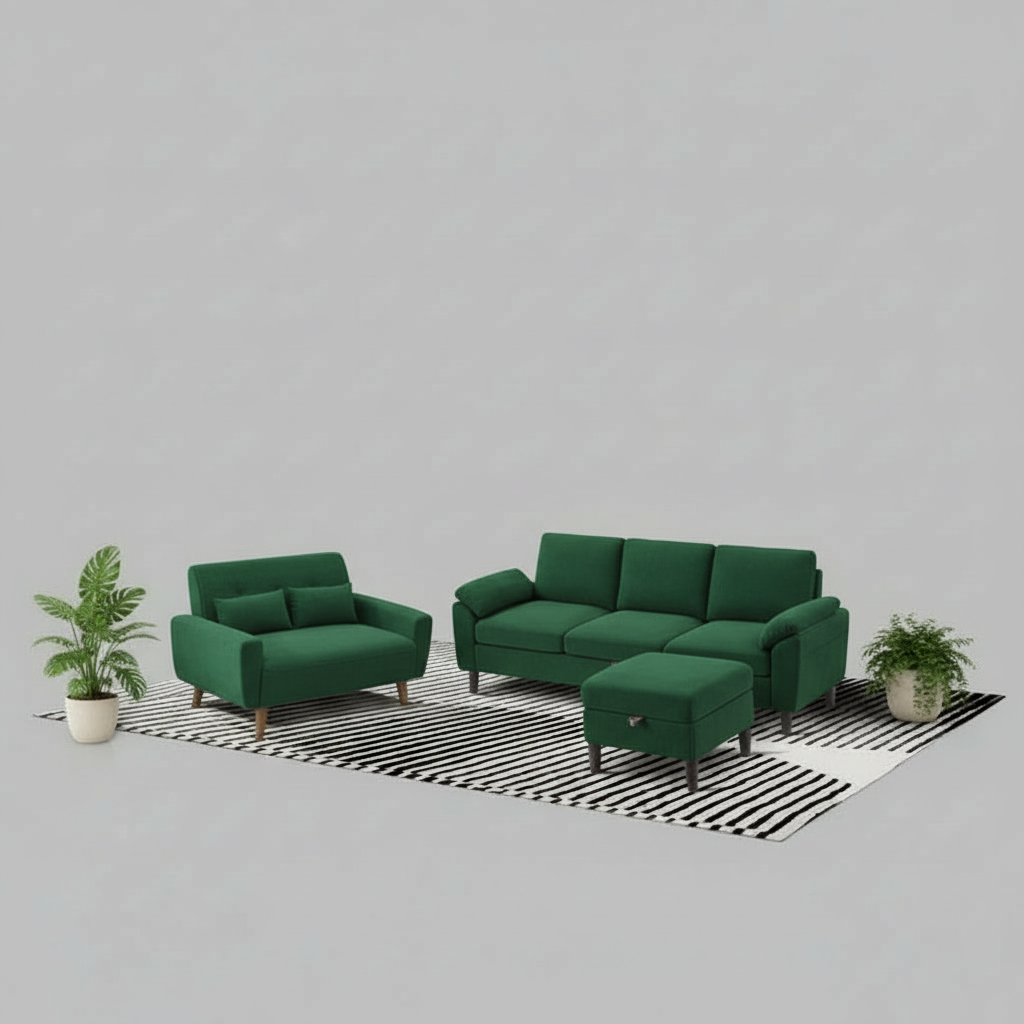 Lamaya 3+2+1 Seater Sofa Set