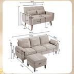 Lamaya 3+2+1 Seater Sofa Set