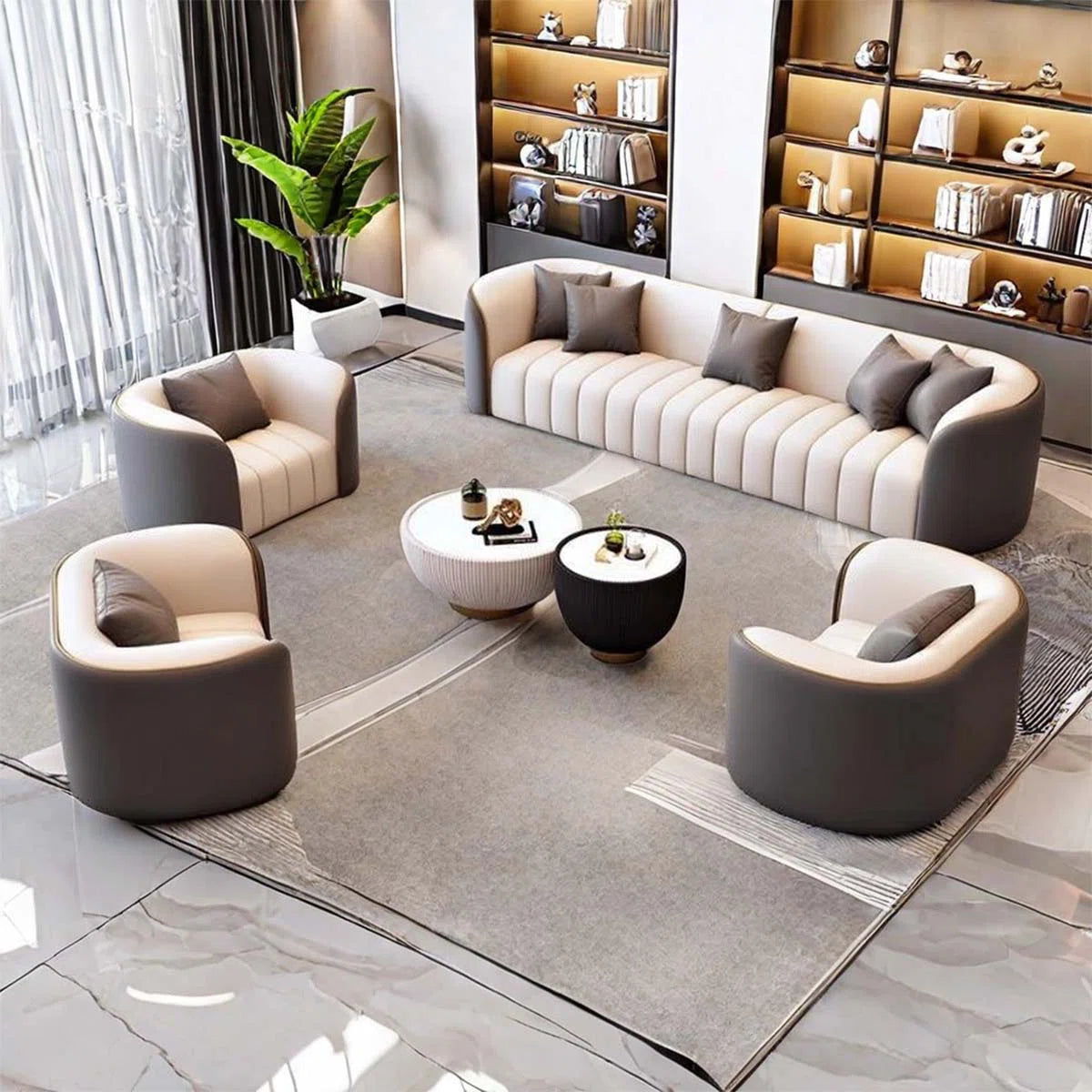 Branach 6 Seater Sofa Set