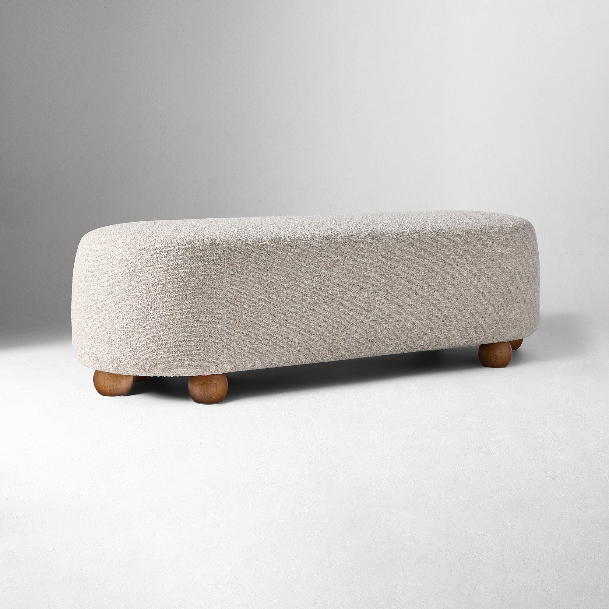 Thalia Boucle Bench
