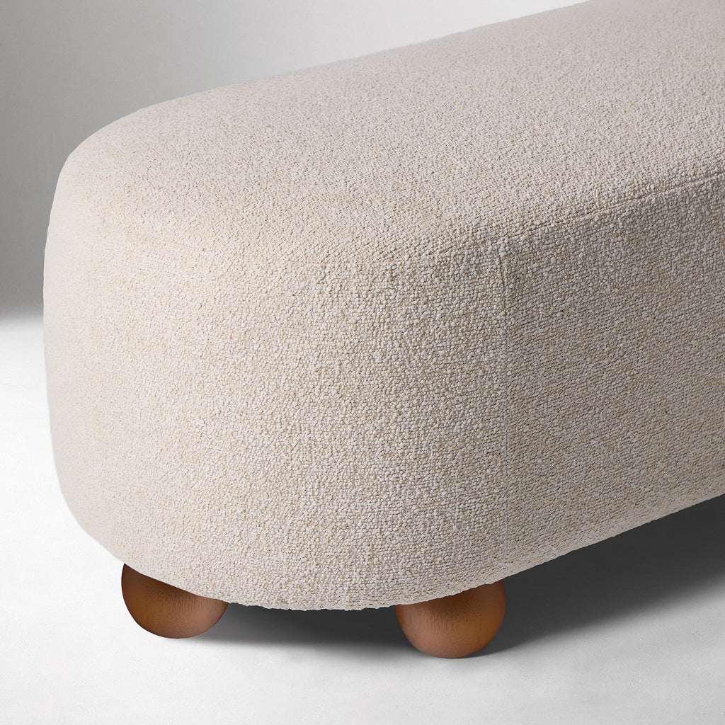 Thalia Boucle Bench