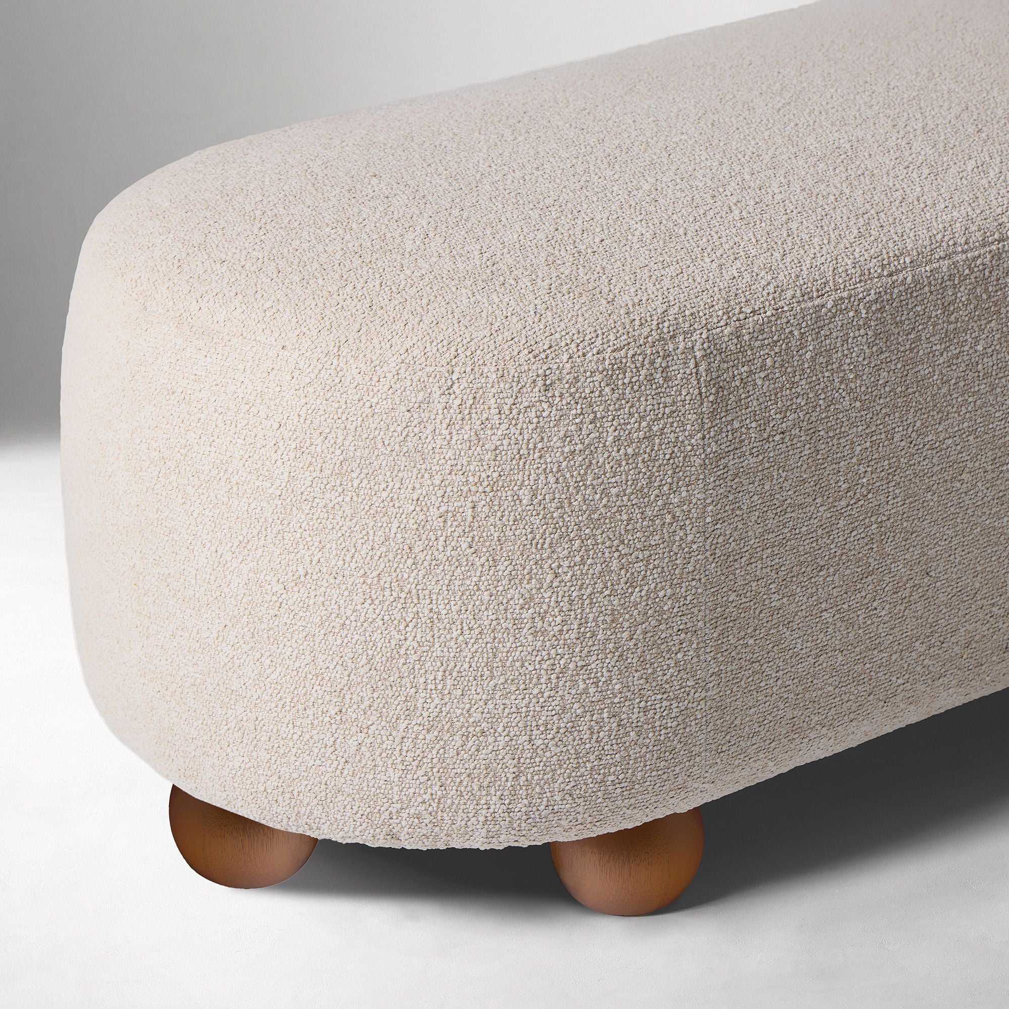 Thalia Boucle Bench